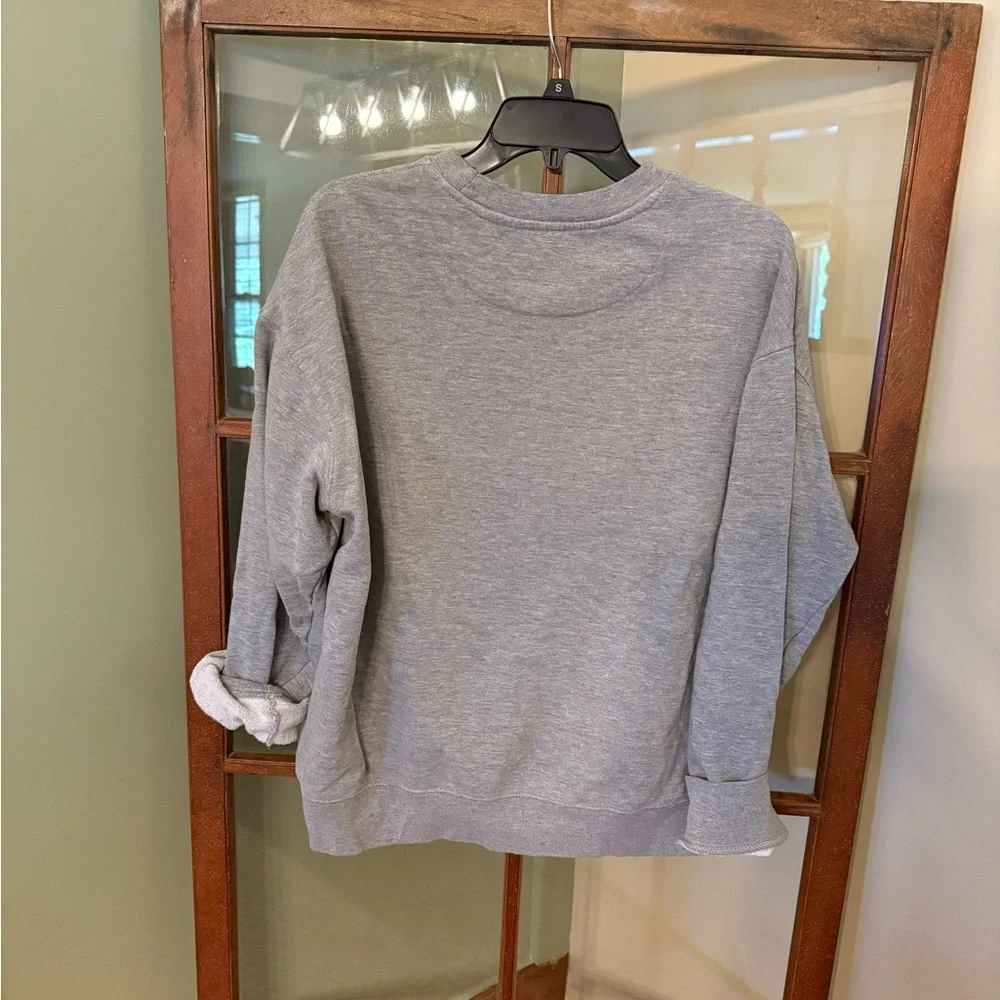 Eddie Bauer Men’s Gray Cotton Sweatshirt - Size Medium - Picture 3 of 4